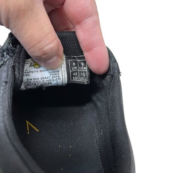 Dr. Martens Maltby Sr Food Nursing Work Slip Resistant Black Shoe Men’s Size 9 - Picture 5 of 11